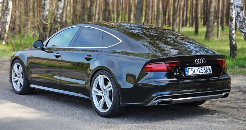 Audi A7 cena 119000 przebieg: 184000, rok produkcji 2016 z Słubice małe 22